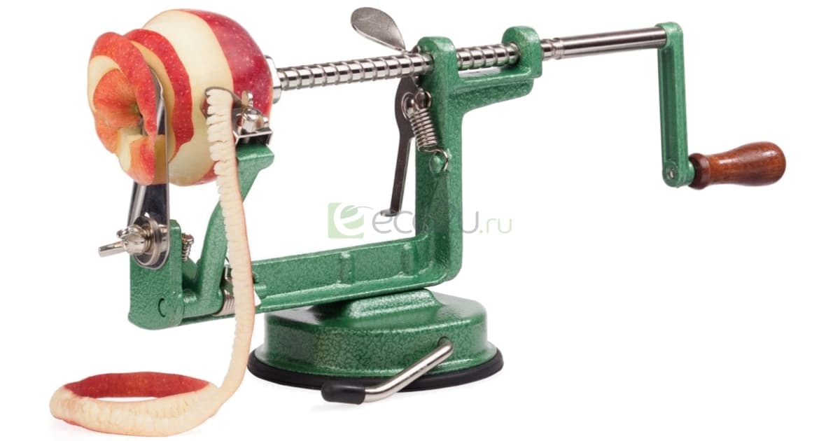 Яблокорезка Ezidri Apple Peeler на присоске Купить По Ценам eco2u