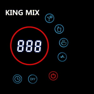Алюминиевый блендер King Mix KM-A7, золотой  - фото 3
