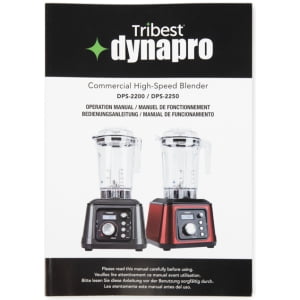 Коммерческий вакуумный блендер Tribest Dynapro 2 DPS-2250, красный - фото 83