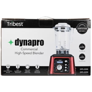 Коммерческий вакуумный блендер Tribest Dynapro 2 DPS-2250, красный - фото 113