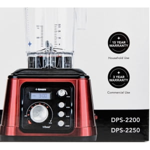 Коммерческий вакуумный блендер Tribest Dynapro 2 DPS-2250, красный - фото 78