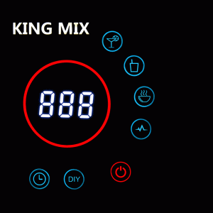Профессиональный блендер King Mix KM-A7, серый (алюминиевый) - фото 4