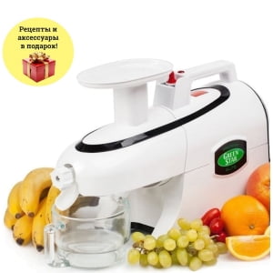 Двухшнековая соковыжималка Tribest Green Star Elite GSE-5000 белая - фото 2